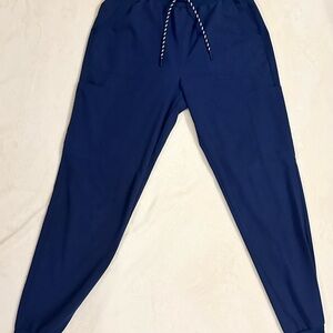 Navy Blue Jogger Scrub Pants